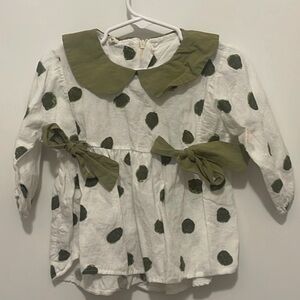 Little Girl’s Toddler Vintage Style Top - Fits like 2-3T  - Make offer.